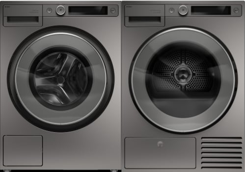 ASKO ASWADRELT5X1 - Side by Side Washer & Dryer Set with Front Load Washer & Smart Electric Dryer in Titanium