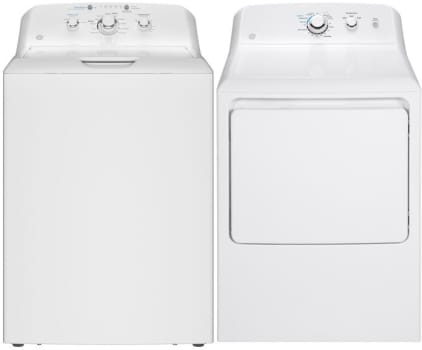 GE GEWADRGWWW325AS - Side by Side Washer and Gas Dryer