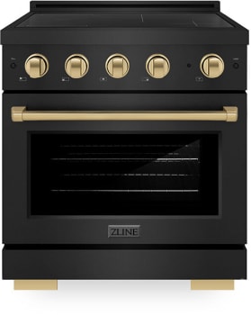 ZLINE Autograph Edition SINRBZ30CB - 30 Inch Freestanding Induction Range
