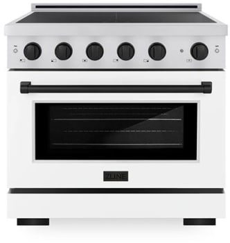 ZLINE Autograph Edition SINRZWM36MB - 36 Inch Freestanding Paramount Induction Range