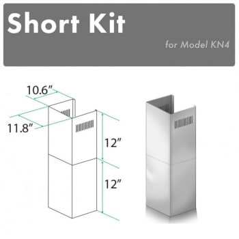 ZLINE SKKN4 - Short Chimney Pieces