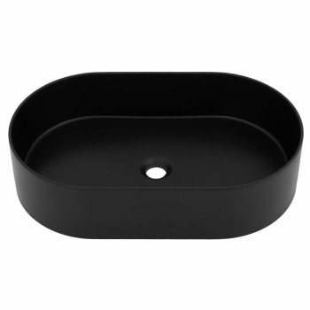 ZLINE SKQVOMB24 - 24 Inch Oval Vessel Bath Sink with Drain Hole Center