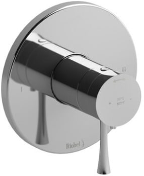 Rohl Edge™ TEDTM44C - Edge™ 1/2" Therm & Pressure Balance Trim With 2 Functions in Chrome