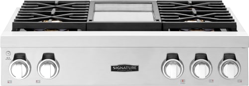 SKS SKSRT360GS - SKS 36 Inch Dual Fuel Smart Pro Rangetop