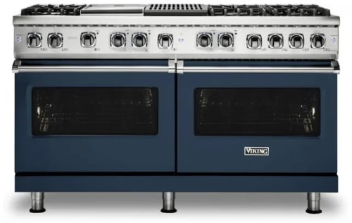 Viking 5 Series VDR5606GQSBLP - 60 Inch Dual Fuel Range with 6 Sealed Burner