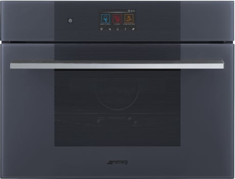 Smeg Linea Design SOCU2104MCG - 24 Inch Single Combi-Microwave Electric Wall Oven