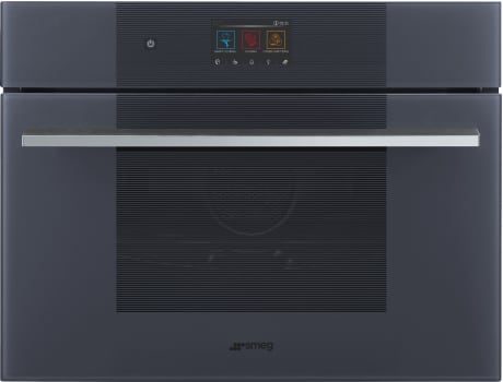 Smeg Linea Design SOCU2104SCG - 24 Inch Single Combi-Steam Electric Wall Oven