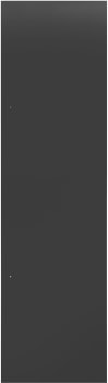 Bertazzoni SP24CC - Carbonio Front Panel for 24" Built-In Refrigerator/Freezer Columns