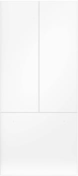 Bertazzoni SP36FDBV - 36 Inch Front Panel Kit for 36" French Door Refrigerator in Bianco White Matte