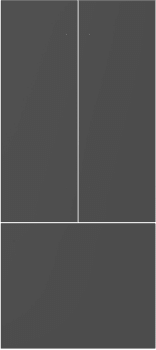 Bertazzoni SP36FDCV - Carbonio Front Panel Kit for 36" French Door Refrigerator