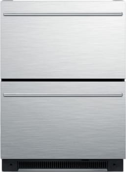 Summit SP5DS2DSSHH 24 Inch Built-in Drawer Refrigerator with 5.4