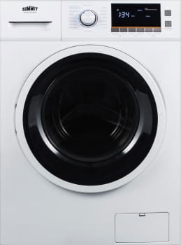 Summit SPWD2200W 24 Inch Front Load Washer/Dryer Combo with 2.0 cu. ft ...