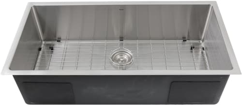 Nantucket Sinks Pro Series SR361816 - 36 Inch Single Bowl Undermount Stainless Steel Kitchen Sink