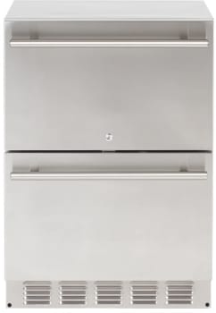 Sapphire SRD24SS - 24 Inch Built-In Double Drawer Refrigerator