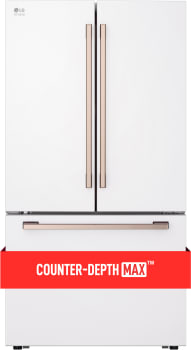 LG Studio SRFB27W3 - 36 Inch Counter-Depth Freestanding French Door Smart Refrigerator