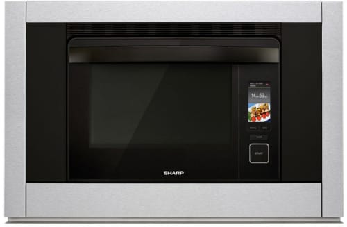 Sharp Ssc3088as 30 Inch Single Electric Wall Oven With 1 Cu Ft Sharp Supersteam Oven Ssc3088as S 30 Combination Steam And Convection