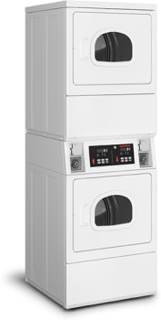 Speed Queen SSENCAGW176TW01 - Stack Dryer - Window Door