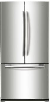 Samsung RF18HFENBSR - 33 Inch Counter Depth French Door Refrigerator from Samsung