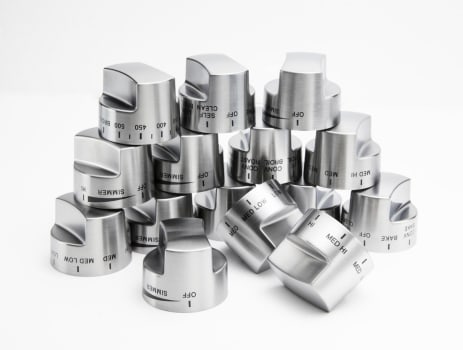 Viking 5 Series SSKKVDR54860 - Stainless Steel Knobs