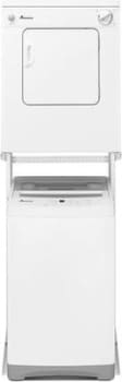 Amana AMWADREW5 Stacked Washer & Dryer Set with Top Load Washer and ...