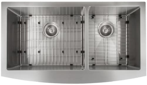 ZLINE SA60D36 - 36 Inch Double Basin Sink with Industrial Grade Stainless Steel
