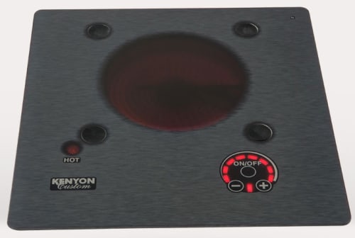 Kenyon B40586PUPS - 120V Stainless Steel 1 Burner With Pups