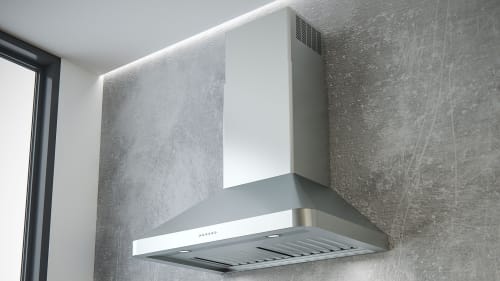 Sirius Professional Series SU5430 - 30 Inch Wall Mount Chimney Hood with 600 CFM Internal Blower