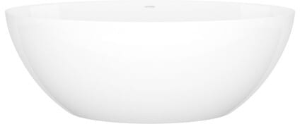 Rohl Corvara™ CORMNSMNO - 32 Inch Freestanding Soaking Bathtub With Void And No Overflow Hole