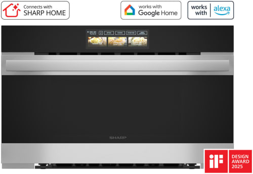 Sharp SWA3099MS - 30 Inch Single Electric Smart Speed Wall Oven