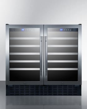 Summit SWC3668 - Dual Zone Wine Cellar