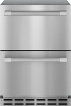 Thermador Freedom® Collection T24UR925DS - Freedom®, Under Counter Double Drawer Refrigerator, 24'' Professional, Stainless Steel