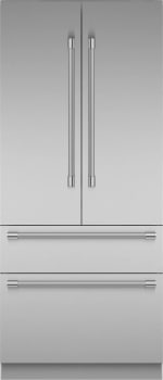 Thermador Freedom® Collection T36BT122NS - Freedom® Built-in French Door Bottom Freezer 36-inch Stainless Steel