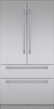 Thermador Freedom® Collection T42BT122NS - 42 Inch Built-In Smart French Door 2 Drawers Refrigerator with 23.1 cu. ft. Total Capacity