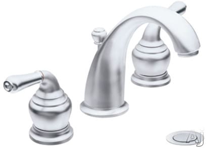 Moen T4572pm Double Lever Lavatory Faucet Trim With 4 3 4 Inch Reach 4 Inch Spout Height Metal Drain Assembly Ada Compliant And Requires Rough In Valve Platinum