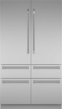 Thermador Freedom® Collection T48BT122NS - Freedom® Built-in French Door Bottom Freezer Stainless Steel