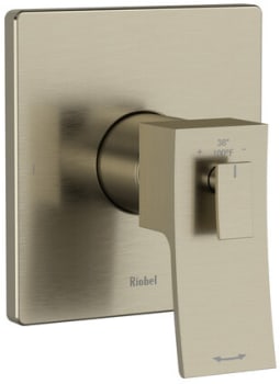 Rohl Zendo TZOTQ44BN - 1/2 Inch Therm & Pressure Balance Trim With 2 Functions in Brushed Nickel