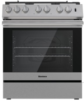 Blomberg BGR30524SS - 30 Inch Slide-In Dual Fuel Range