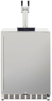 Summerset RFR24DK - 24 Inch Deluxe Outdoor Rated Kegerator with 6.6 cu. ft
