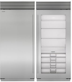 ZERO Sub-Zero SZREFFRCGSS36362 Side-by-Side Column Refrigerator