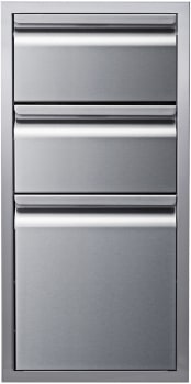 Memphis Grills VGC15DB3 - 15 Inch Triple Access Drawer With Soft Close
