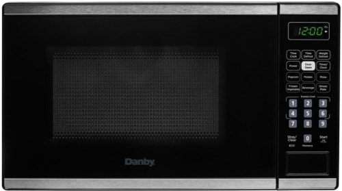 Danby DBMW0722BBS - 0.7 Cu. Ft. Countertop Microwave Oven