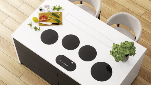 Tulip Cooking Rushmore TI4B1L3M - Rushmore Induction Burners - 1 Large Burner, 3 Medium Burner