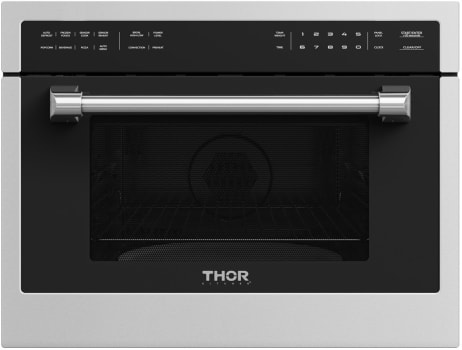 Thor Kitchen TMO24 - 24 Inch Built-In Microwave Speed Oven in Front View