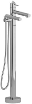 Rohl GS TGS39C - Thermostatic Single Hole Floor Mount Tub Filler Trim in Chrome