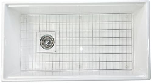 Nantucket Sinks Cape Collection TPS36W - 36 Inch Reversible Workstation Farmhouse Fireclay Sink