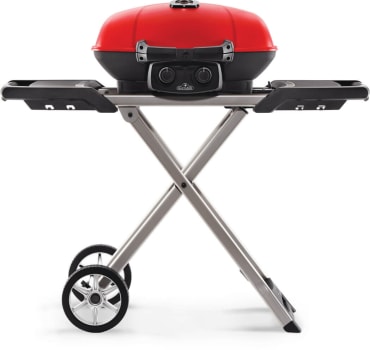 Napoleon TravelQ™ TQ285XRD1A - Portable Propane Gas Grill with Scissor Cart