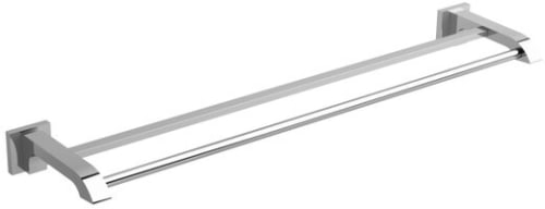 Rohl Zendo ZO6C - 24 Inch Double Towel Bar in Chrome