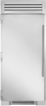 True Residential TR36REFLSSC - 36" Refrigerator Column with Solid Stainless Steel Door