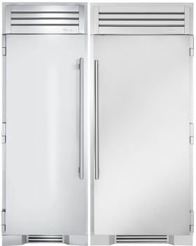 True Residential TRREFFRSSC36301 - True Residential Side-by-Side Refrigerator Freezer Column Set (Panel & Handles Sold Separately)