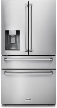 Thor Kitchen TRF3601FD - 36 Inch Freestanding French Door Refrigerator